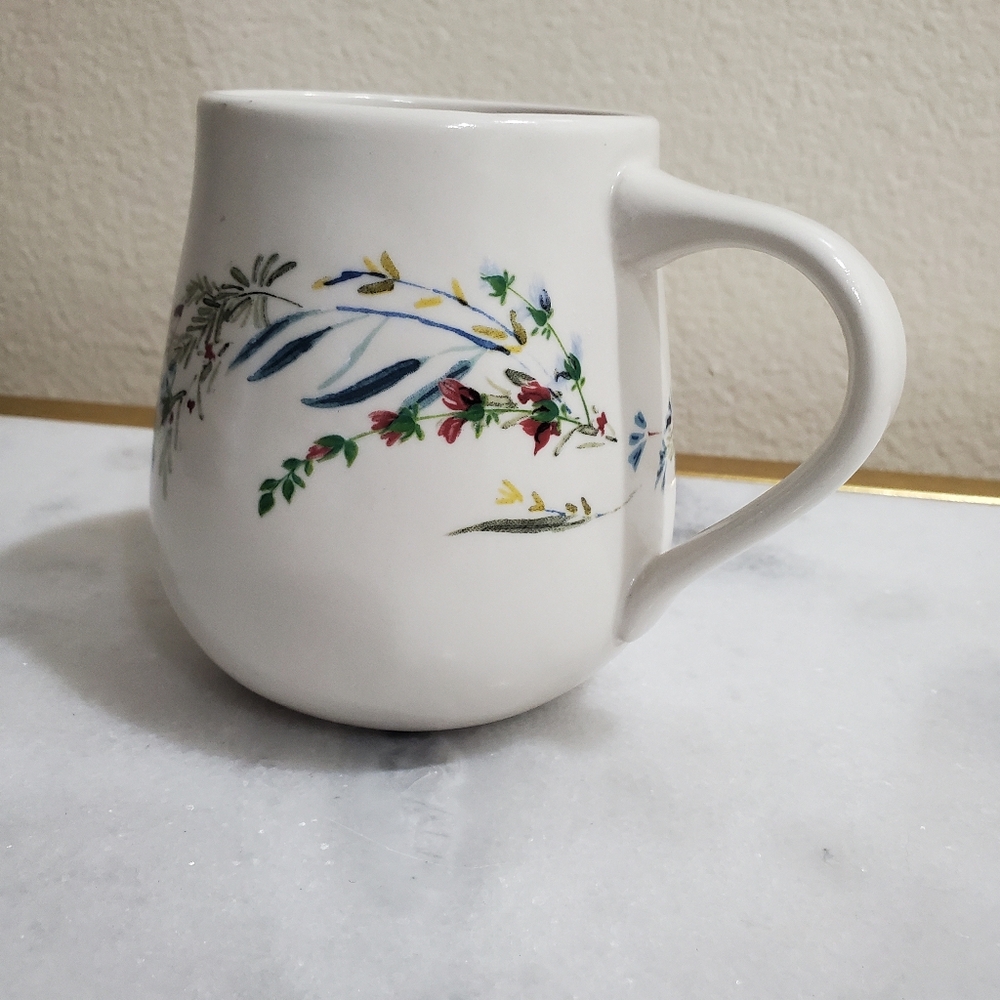 Anthropologie Floral Ceramic Mug - Picture 3 of 8
